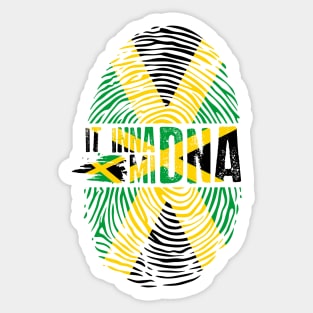 The 61st Jamaican Independence Day (It Inna Mi DNA) Sticker